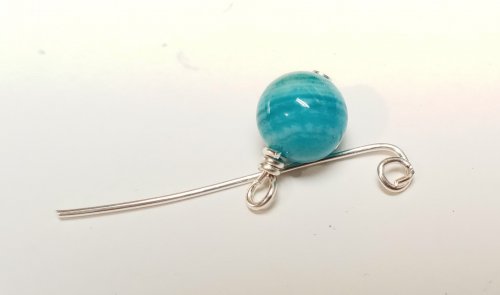 Judy Larson's Wire Basics - Wrapped Loops and Links - , General Education, Loops, Wire Loop, Wrapped Wire Loop, Wire Wrapping, Wrapping, Wire Wrapping Jewelry, wire basics - wrapped loops and beaded links